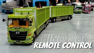 super Panjang !! MINIATUR TRUK RC HINO 500 Pasang Gandengan !!