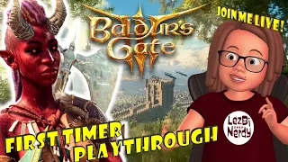 Let's Play Baldur's Gate 3 - Gaming Beginner's First Time Playthrough Day 21