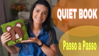 COMO FAZER QUIET BOOK / LIVRO SENSORIAL EM FELTRO. AULA 1