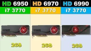 HD 6950 vs HD 6970 vs HD 6990 Newest Games Benchmarks @ 1080p