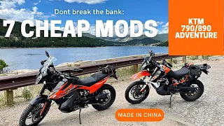 Save money on KTM 890 Adventure Accessories, Made in China! Part 1