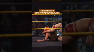 GiGi Dolin vs Sarray total action serious fight in the WWE NXT Match | WWE New Diva Star #shorts