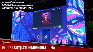 Sutjiati Narendra - 15th Senior Rhythmic Gymnastics Asian Championships 2024