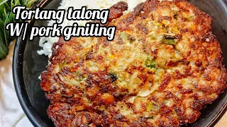 TORTANG TALONG W/ PORK GINILING | PANLASANG PINOY