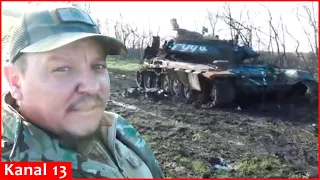 “The tank abandoned by Russians fleeing Kherson is now ours, it will hit Russians themselves”