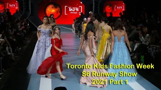 Toronto Kids Fashion Week (TKFW, 1/3) Season 6 Runway Show 2021