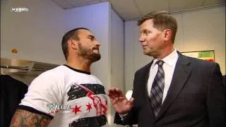 Raw - CM Punk interrupts a secret meeting