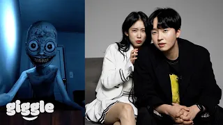 Koreans React to 'Try not to scream Challenge' | Horror TikTok Compliation