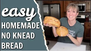 EASY HOMEMADE BREAD | HOW TO MAKE ARTISAN BREAD ON A BUDGET | PANTRY CHALLENGE