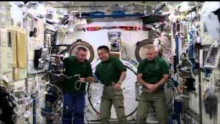 Space Station Crew Discusses Life in Space with the Japanese Prime Minister