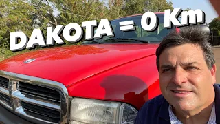 DODGE DAKOTA PIONEIRA PRONTA !!! A PRIMEIRA DAKOTA DO BRASIL PARECE 0KM !!!! SDPE11 - 4K