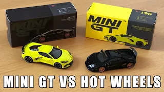 Mini GT VS Hot Wheels - Are they really better?