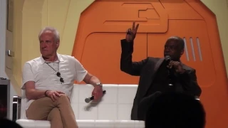 LeVar Burton and Brent Spiner at the 2017 Star Trek Convention