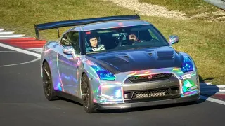 Nordschleife 21 11 2020 Highlights, FAST GT-R's, FLAMES & Action! Touristenfahrten Nürburgring