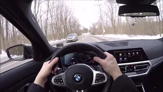 BMW M340i xDrive Winter POV Drive Ownership Update