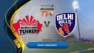 Match 5 Short Highlights I Karnataka Tuskers vs Delhi Bulls I Season 3!!!