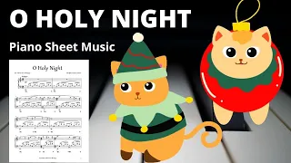 O Holy Night | Piano Sheet Music | Christmas Carol for Piano