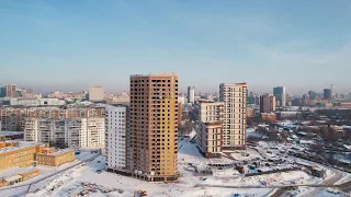 Квартал "Беринг" в Новосибирске - Ход строительства Декабрь 2023