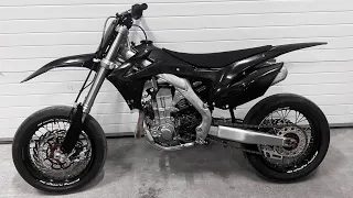 HONDA CRF 450R - SUPERMOTO PROJECT PART 2 **ROAD LEGAL**