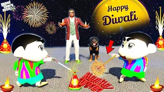 FRANKLIN & SHINCHAN Celebrate Diwali With Others In GTA 5 Tamil | Gta 5 tamil | Gta 5