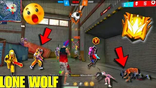 FREE FIRE🔥 LONE WOLF⚡ GAMEPLAY 😈||FREE FIRE GAME 🎯||#freefire #ff #youtube