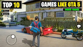 Best Games Like GTA 5 For Android Under 100MB Offline !!