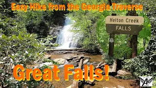 Hiking in Georgia | Helton Creek Falls | Georgia Traverse | Blairesville, GA