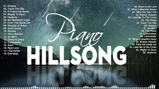 180 Mins Hillsong Worship Instrumental Music 2021🙏Uplifting Christian Piano Music Background Nonst