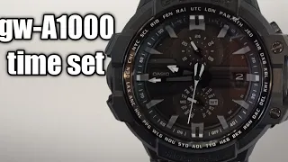 gw-A1000 time setting (tagalog)