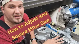 Never Struggle with Crooked Cuts Again: Miter Saw Squareness Tips!