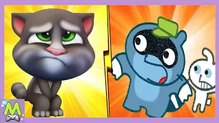 My Talking Tom 2 vs Pango Zoo.Говорящий Том с Фокусами против Забавного Енота Панго.Какая Игра Круче