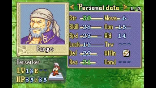 FE7: Is it possible to OHKO EHM Fargus?