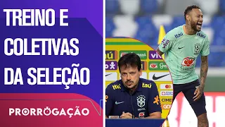 COLETIVA DA SELEÇÃO BRASILEIRA COM FERNANDO DINIZ AO VIVO! | PRORROGAÇÃO