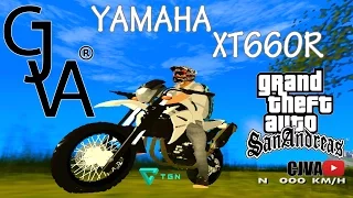 STUNT EN YAMAHA XT660R | GAMEPLAY | GTA SA | CJVA