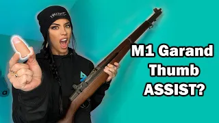 I use a fake thumb to load my M1 Garand!