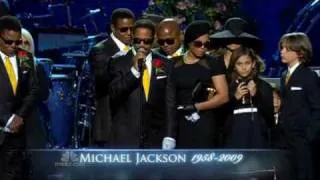 Jermaine, Marlon & Paris Jackson's Tears & Heartbreaking Words at Michael's Memorial Service