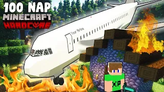 100 NAP A LAKATLAN DZSUNGELBEN A MINECRAFT-BAN! 😱