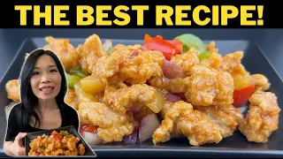 The BEST Sweet and Sour Chicken 酸甜鸡