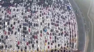 China's Massive 'Golden Week' Traffic Jam