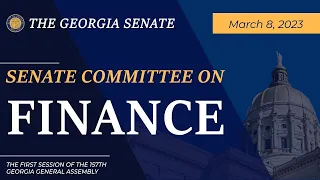 3/8/2024 Senate Committee on Finance