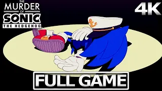 The Murder of Sonic the Hedgehog Full Gameplay Walkthrough / No Commentary 【FULL GAME】4K UHD
