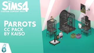 The Sims 4 Parrots - CC Pack Trailer