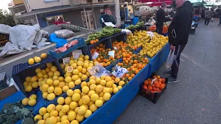 🇹🇷 ALANYA 8 марта ОЧЕНЬ много клубники Рынок цены прогулка по Оба