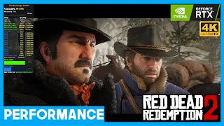 Red Dead Redemption 2 4K Performance | Vulkan | Favor Quality Preset | RTX 3090 | i7-8700K