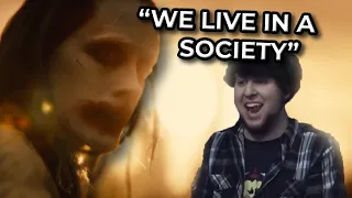 Everyone when Joker said "WE LIVE IN A SOCIETY"