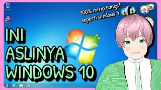 Mencoba Install Windows 10 Mod Bootleg yang mirip Windows 7 tampilan nya [vTuber Indonesia]