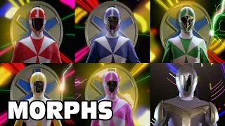 Lightspeed Rescue - All Ranger Morphs | Power Rangers Official