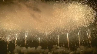 こうのす花火2016　グランドフィナーレ・鳳凰乱舞（四尺玉・三尺玉・尺玉300連発） kounosu fireworks 2016.