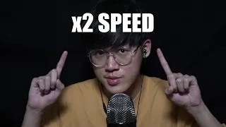 ASMR but you MUST WATCH THIS AT X2 SPEED