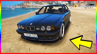 გიორგი თევზაძის BMW e34 დრიფტი - GTA 5 ქართულად